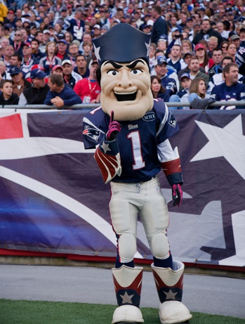 The Team’s Mascot, Pat Patriot