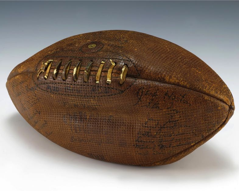A football from 1932