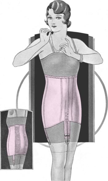 A woman's girdle