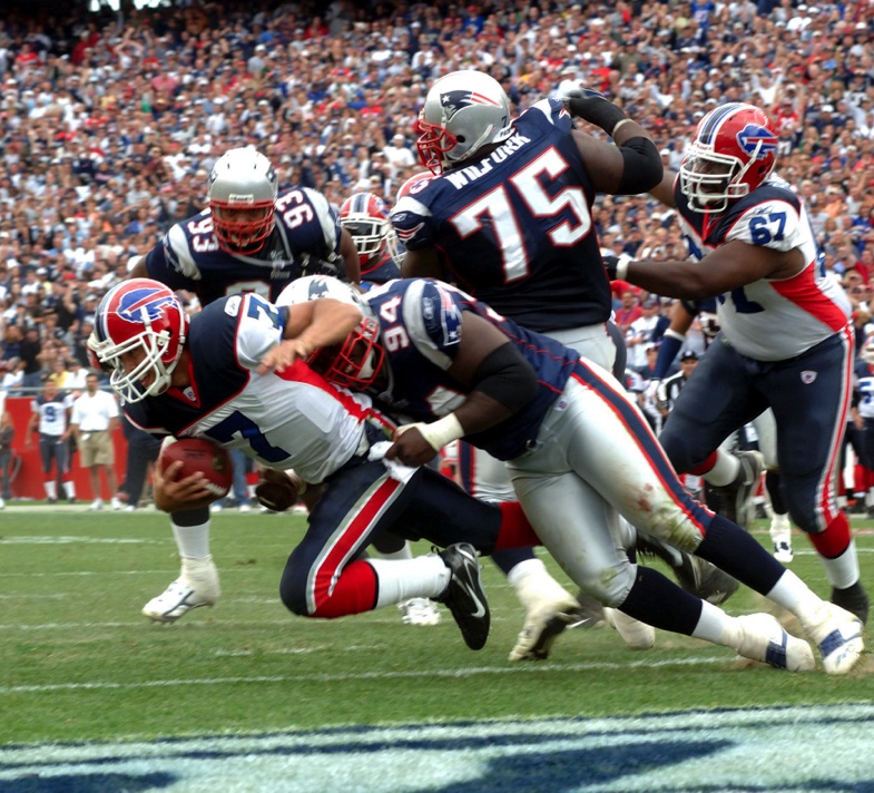 New England Patriots in action