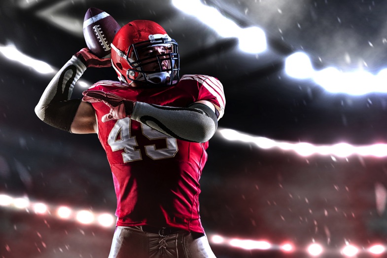 Passing the ball in American football