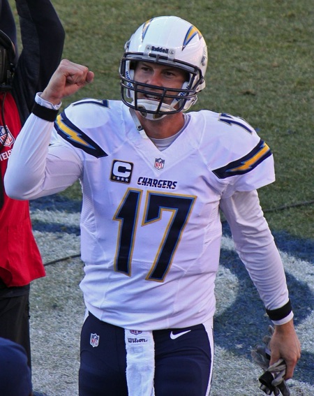 Philip Rivers celebrating