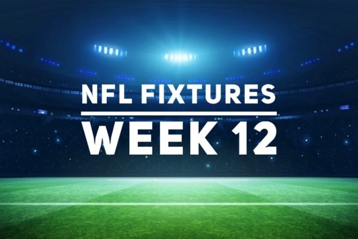 NFL Fixtures Week 12