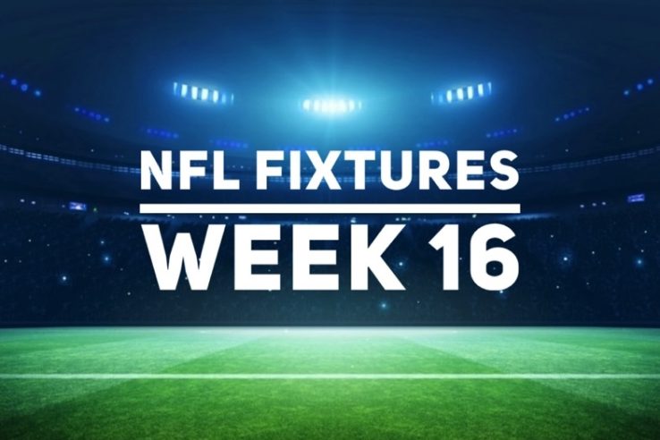 NFL Fixtures Week 16