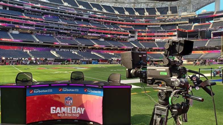 NFL cameras on game day