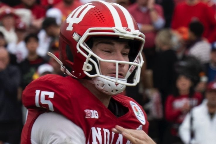 Fernando Mendoza action shot